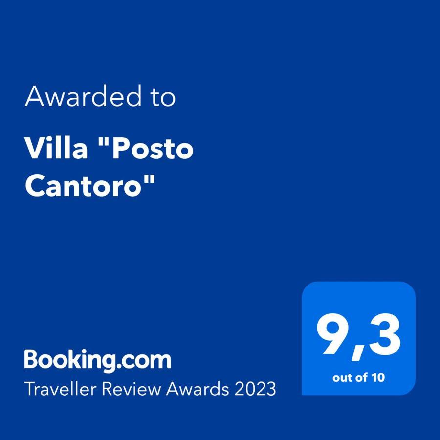 Villa "Posto Cantoro" マリーナ・ディ・ペスコルーゼ エクステリア 写真